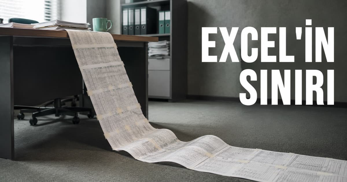 Cari Hesap Programı Nedir? Excel'den Ne Zaman Çıkmak Gerekir?